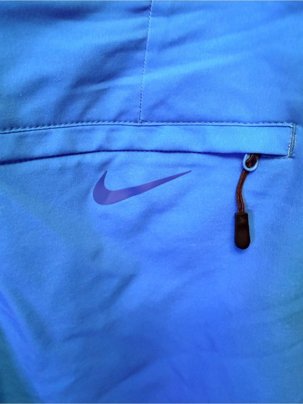 Nike Swim Size 30 Fadeaway Poole 9â Board Shorts Blue No Liner Drawstring Logo - Picture 11 of 13